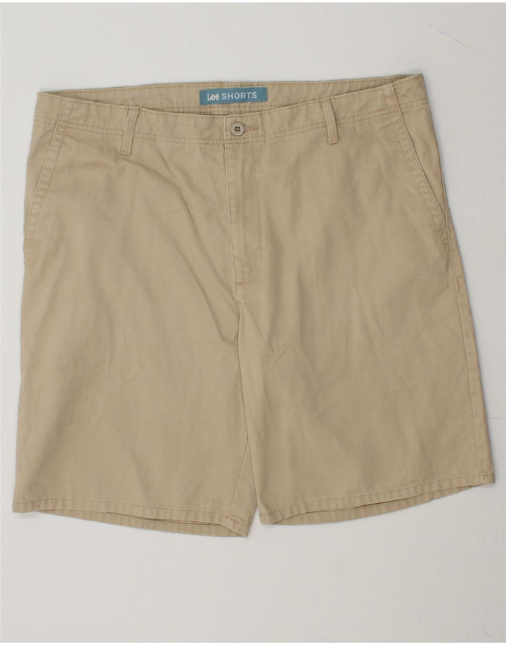 LEE Mens Cargo Shorts W38 XL Beige Cotton Vintage Lee and Second-Hand Lee from Messina Hembry 