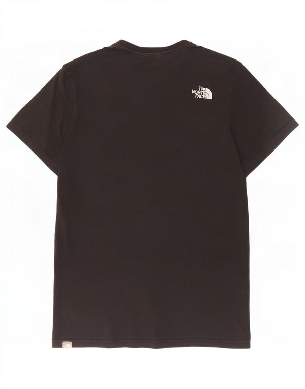The North Face Mens T-Shirt Top Large Black Cotton