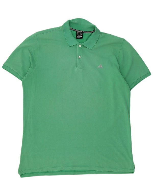 Adidas Mens Clima 365 Polo Shirt 3XL Πράσινο βαμβακερό