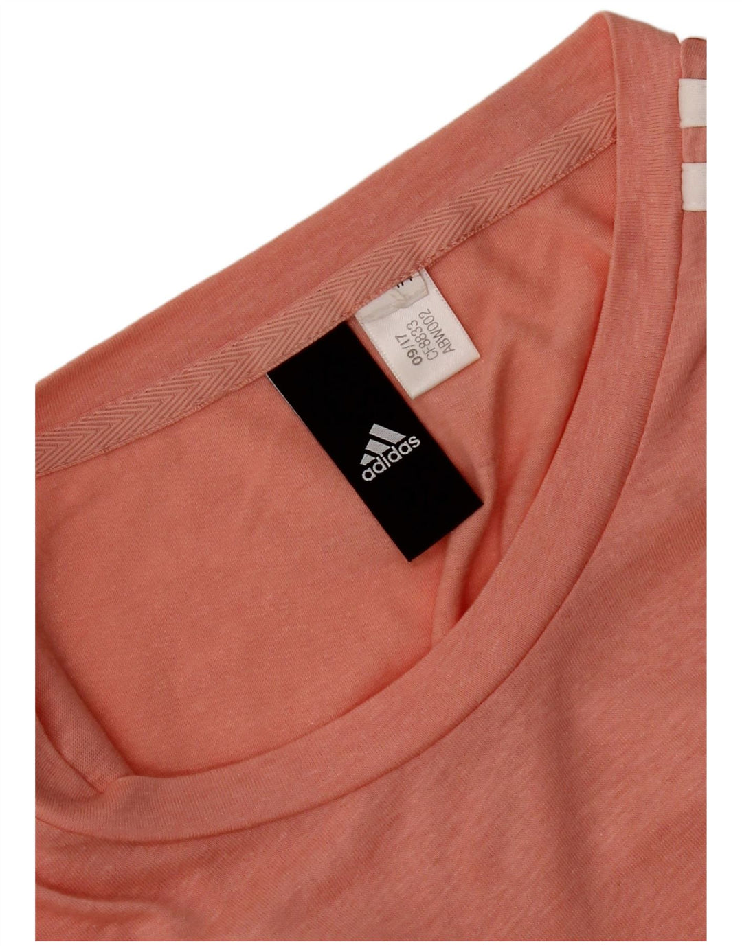 Adidas Womens T-Shirt Top UK 10 Small Pink