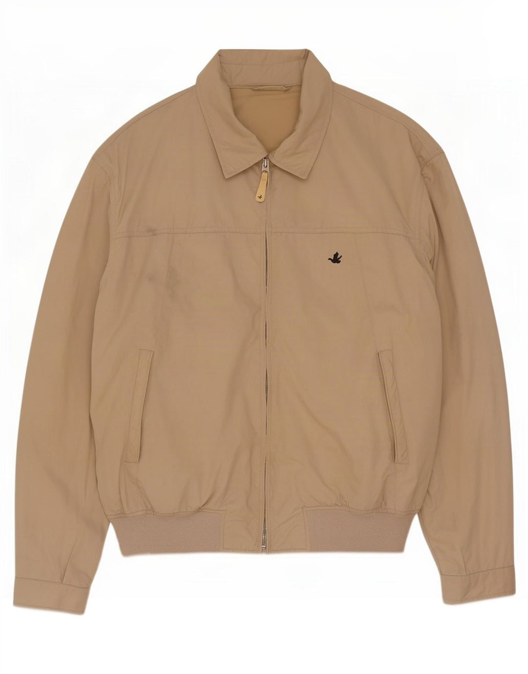 Brooksfield Chaqueta Bomber para Hombre IT 50 Grande Beige