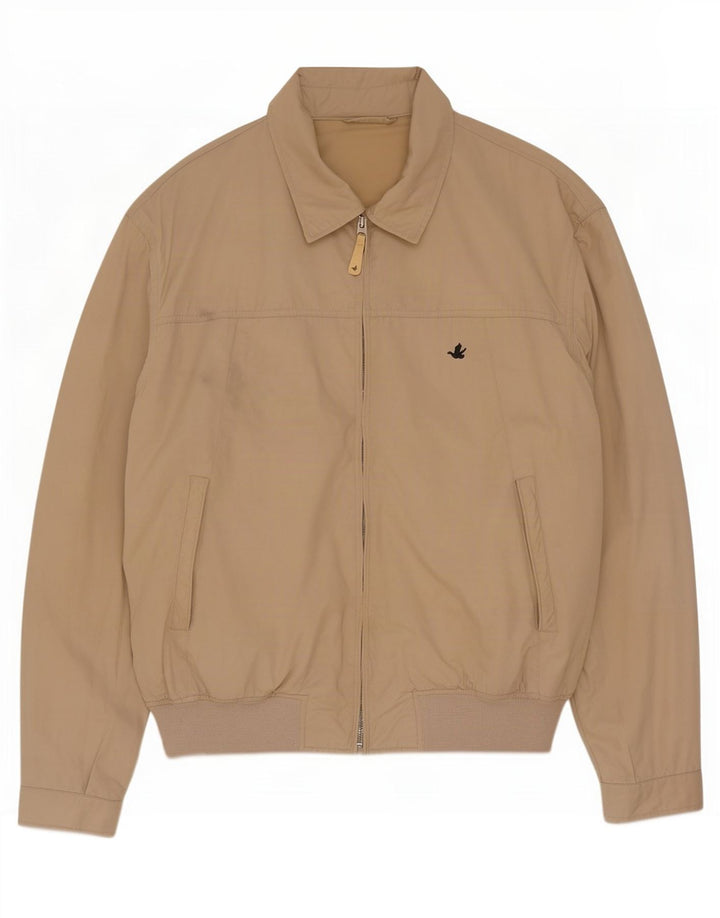 Brooksfield Chaqueta Bomber para Hombre IT 50 Grande Beige