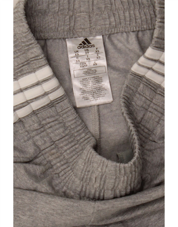 ADIDAS Mens Tracksuit Trousers XS Grey Cotton Vintage Adidas and Second-Hand Adidas from Messina Hembry 