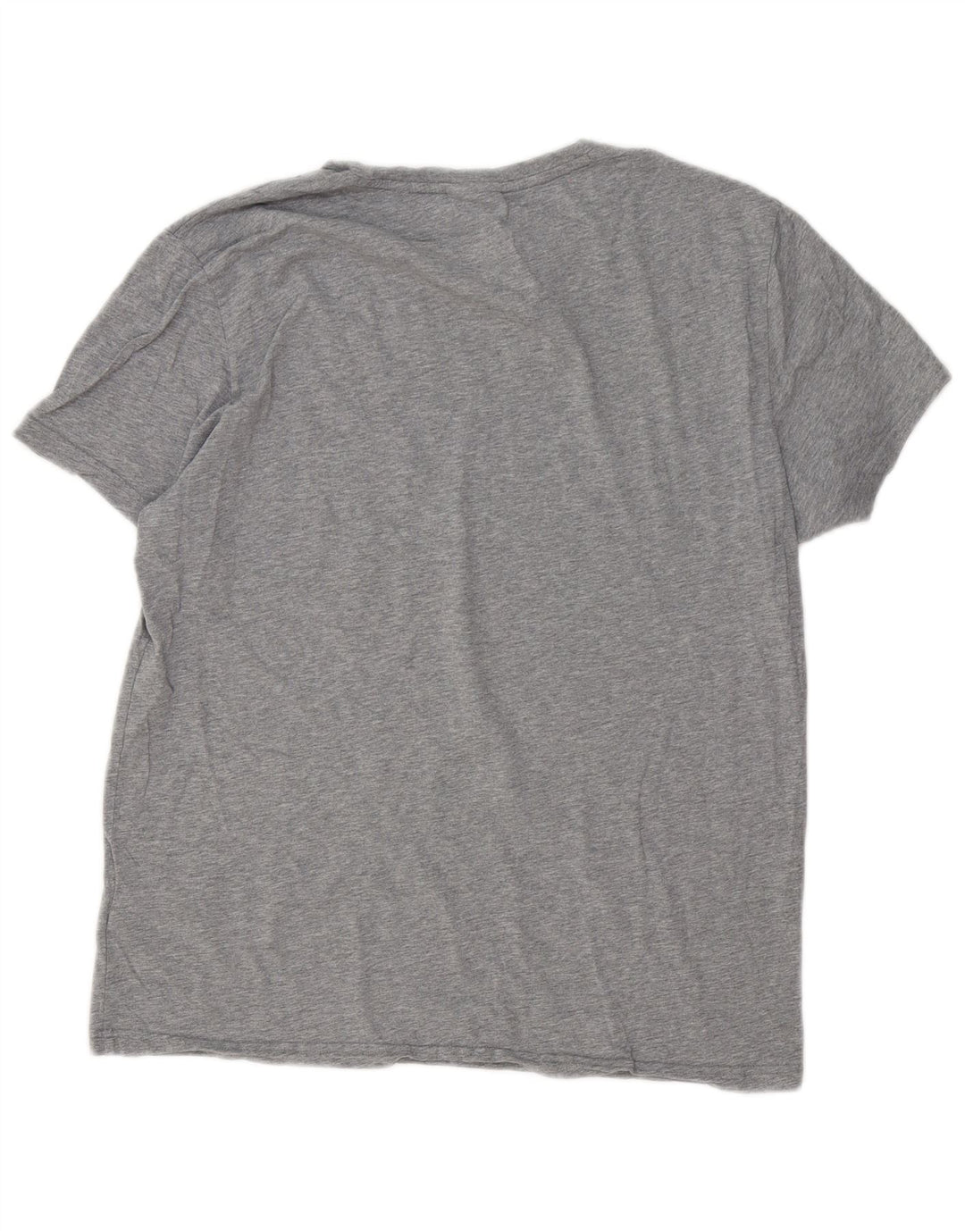 Gant Mens Graphic T-Shirt Top Large Grey Cotton