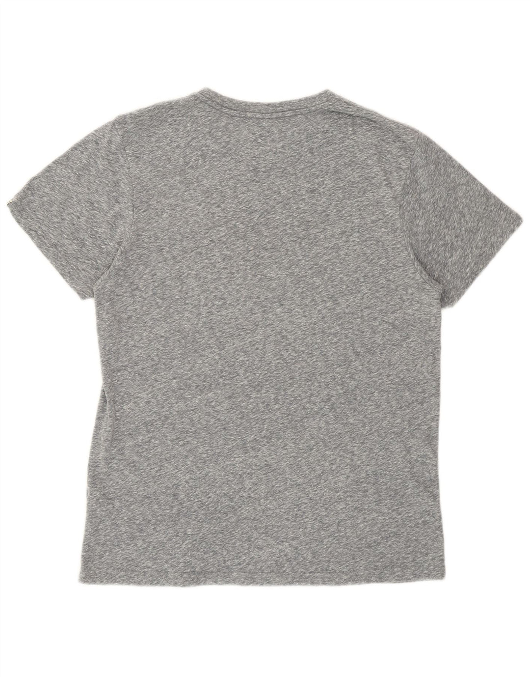 Vans Womens Graphic T-Shirt Top UK 14 Medium Grey Flecked Cotton