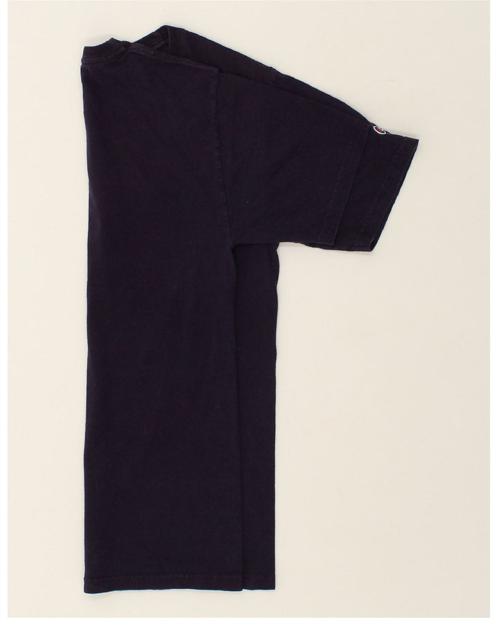 CHAMPION Mens Graphic T-Shirt Top Small Black Cotton Vintage Champion and Second-Hand Champion from Messina Hembry 