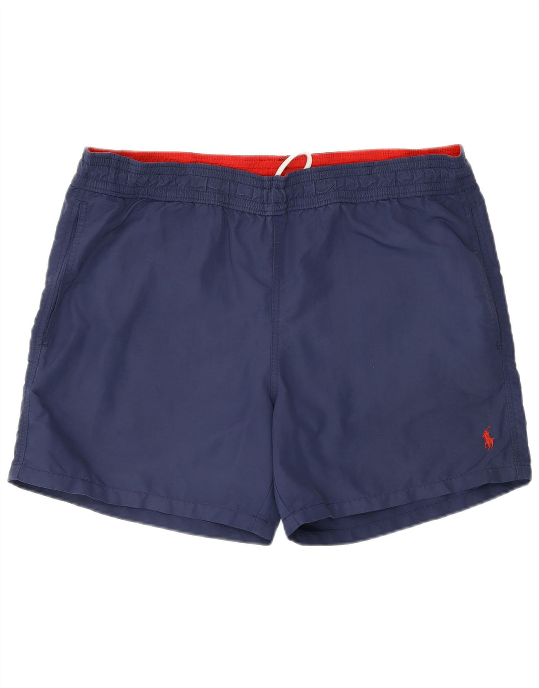 Polo Ralph Lauren Mens Swimming Shorts Medium Navy Blue Nylon