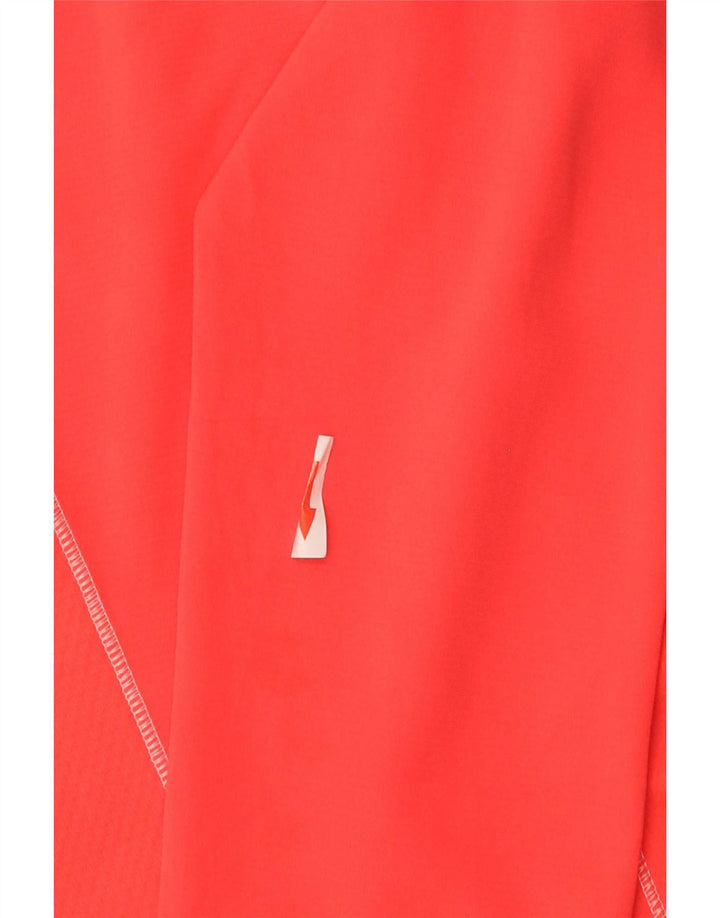 The North Face Haut de survêtement à col zippé pour femme UK 14 Large Rouge