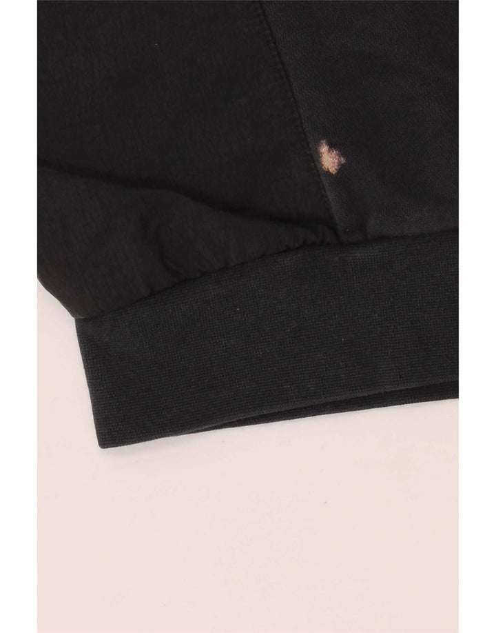 Nike Herren-Sweatshirt mit Grafik, Größe S, Schwarz, Colourblock-Baumwolle