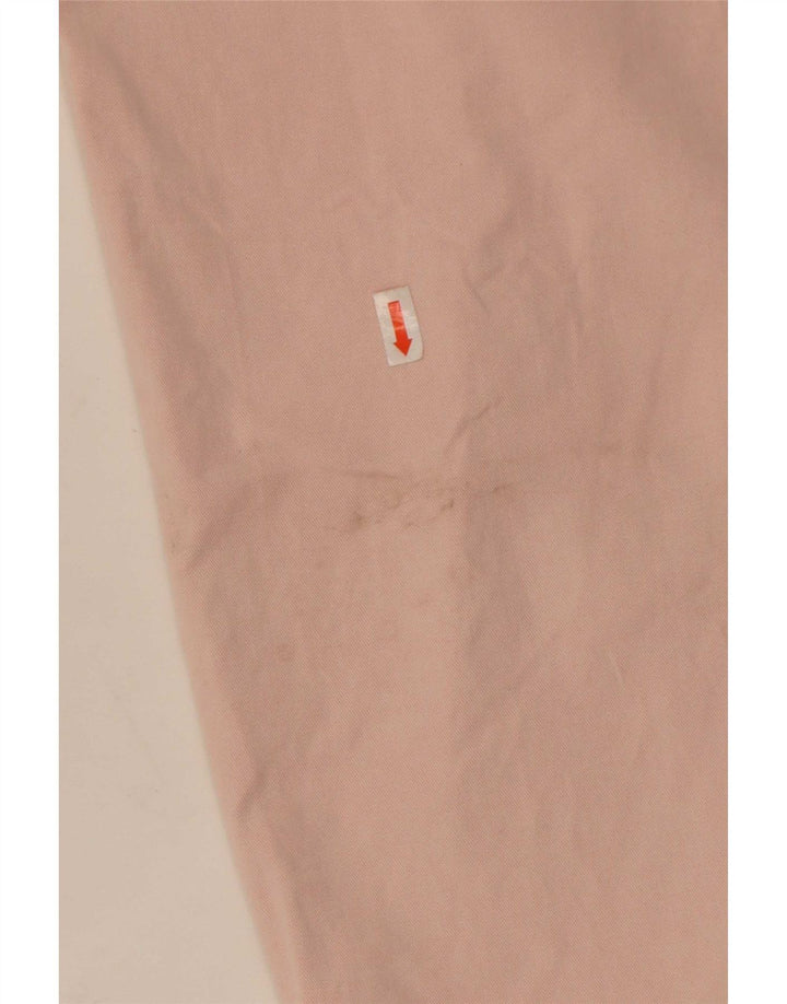 Marks & Spencer Womens Crop Cargo Trousers UK 12 Medium W30 L26 Pink