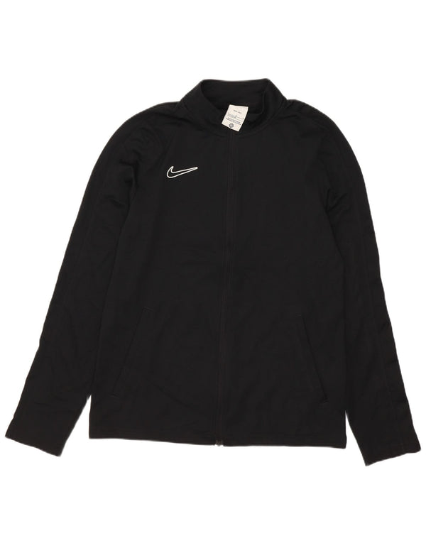 Giacca da tuta da ragazzo Nike Dri Fit Top Jacket 12-13 anni Large Nero Poliestere