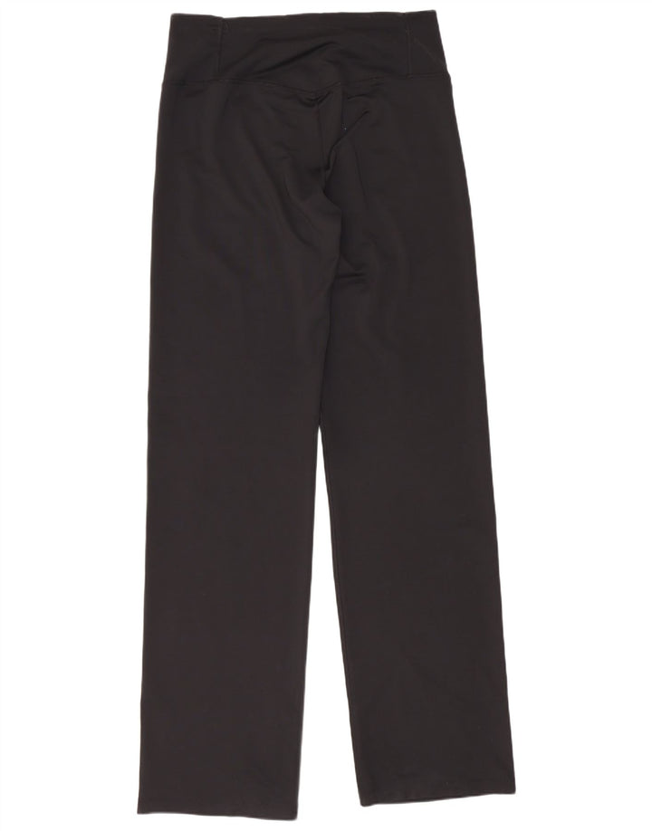 Nike Damen Dri Fit Leggings UK 14 Large Schwarz Polyester