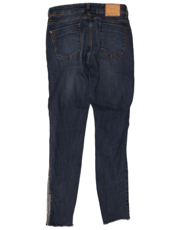 Zara Damen Skinny Jeans EU 34 2XS W24 L27 Blau