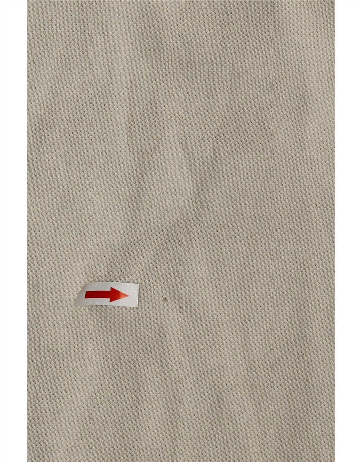 Woolrich Mens Polo Shirt Large Beige Cotton