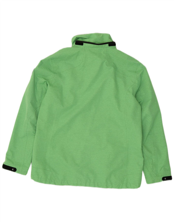 Killtec Womens Waterproof Jacket US 12 Large Green Polyester Sports