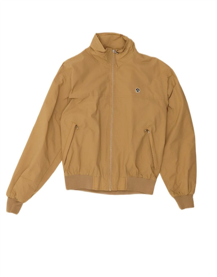 NORTH SAILS Mens Bomber Jacket UK 36 Small Beige Polyamide