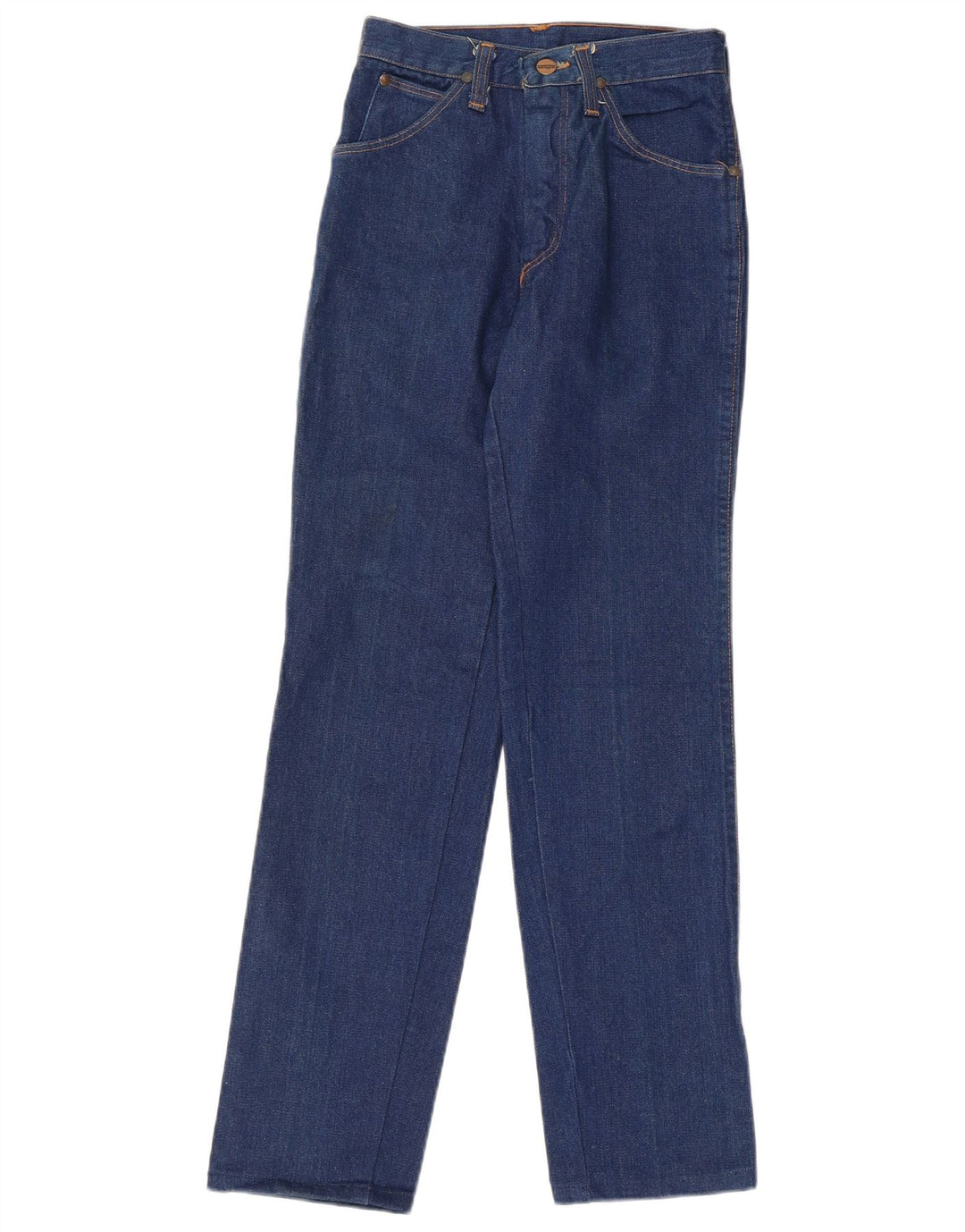 Wrangler Womens Straight Jeans W26 L28 Blue Cotton