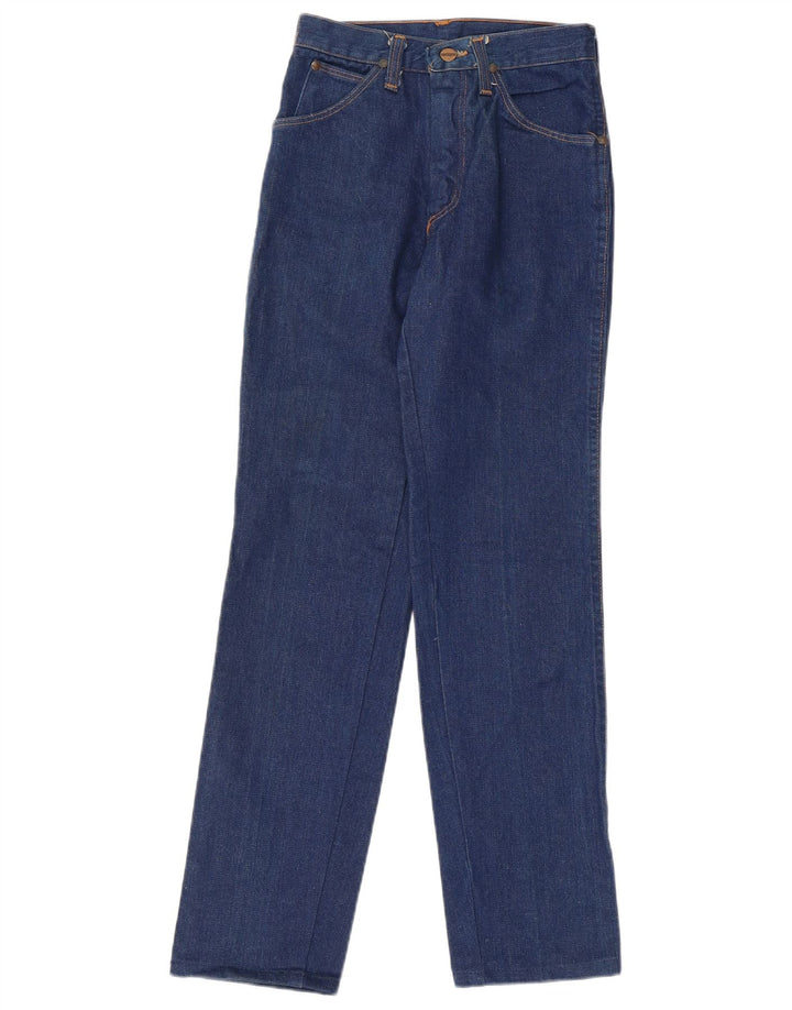 Wrangler Womens Straight Jeans W26 L28 Blue Cotton