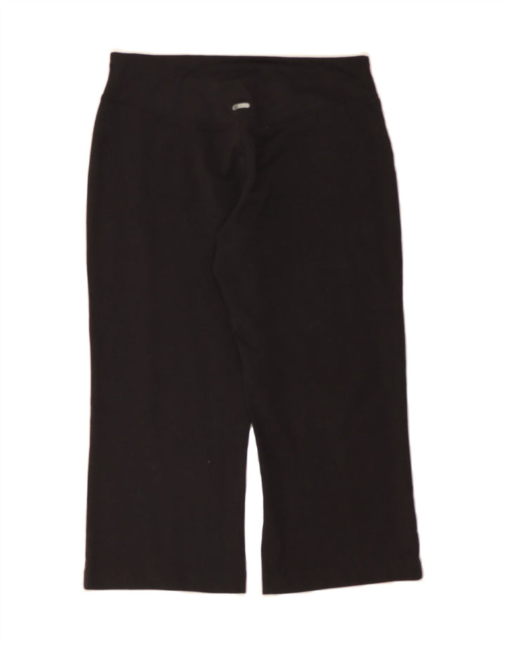 PUMA Womens Capri Tracksuit Trousers UK 14 Large Black Vintage Puma and Second-Hand Puma from Messina Hembry 