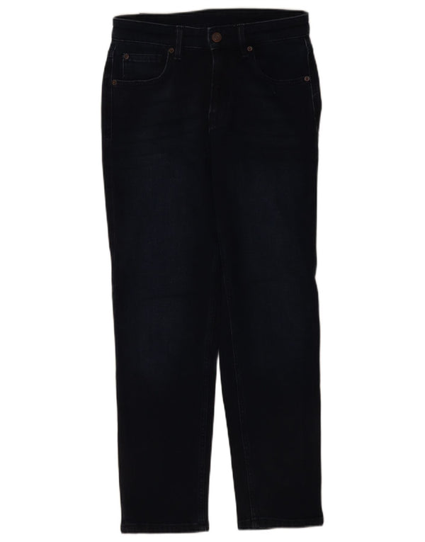 Massimo Dutti Damen Slim Jeans EU 36 XS W26 L26 Marineblaue Baumwolle