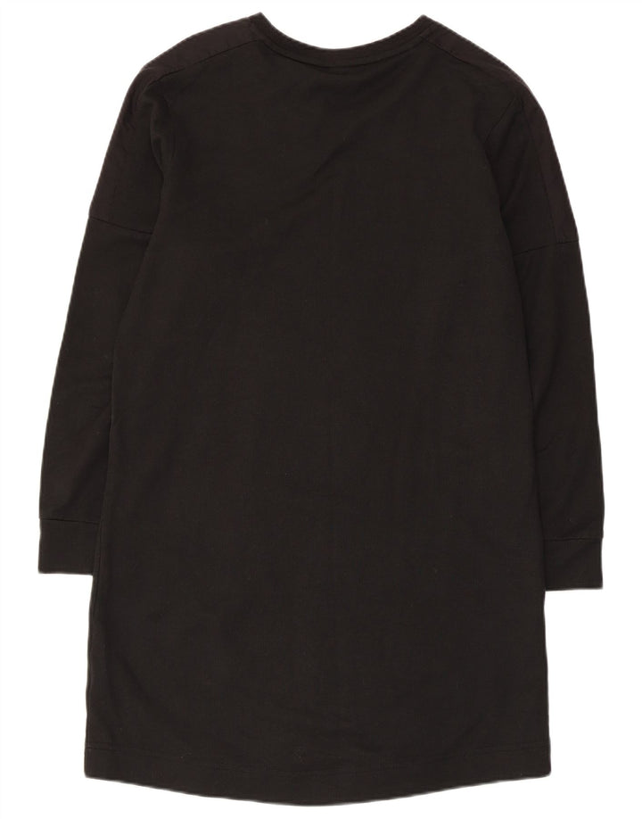 Puma Womens Graphic Jumper Dress UK 10 Small Black