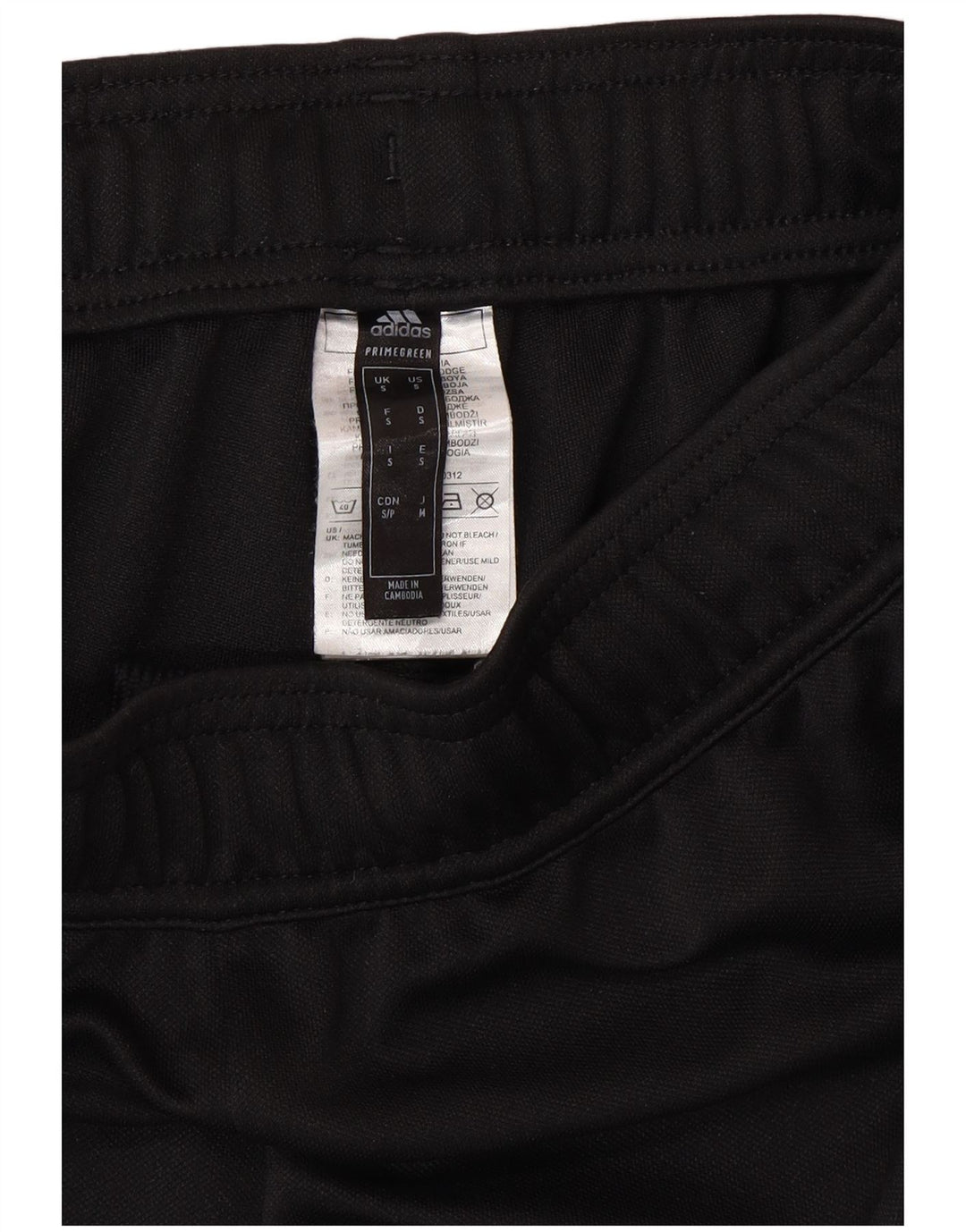 ADIDAS Mens Aeroready Tracksuit Trousers Small  Black Polyester