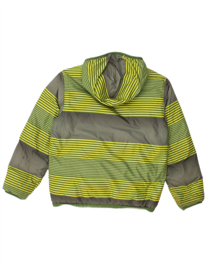 Giacca reversibile con cappuccio The North Face da ragazzo 10-11 anni verde medio