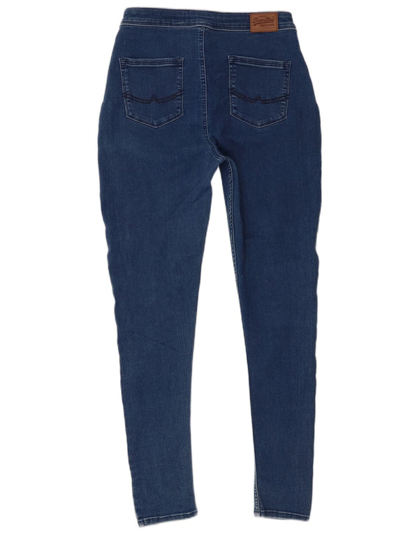 Superdry Womens Evie Jegging Skinny Jeans W30 L30 Blue Cotton
