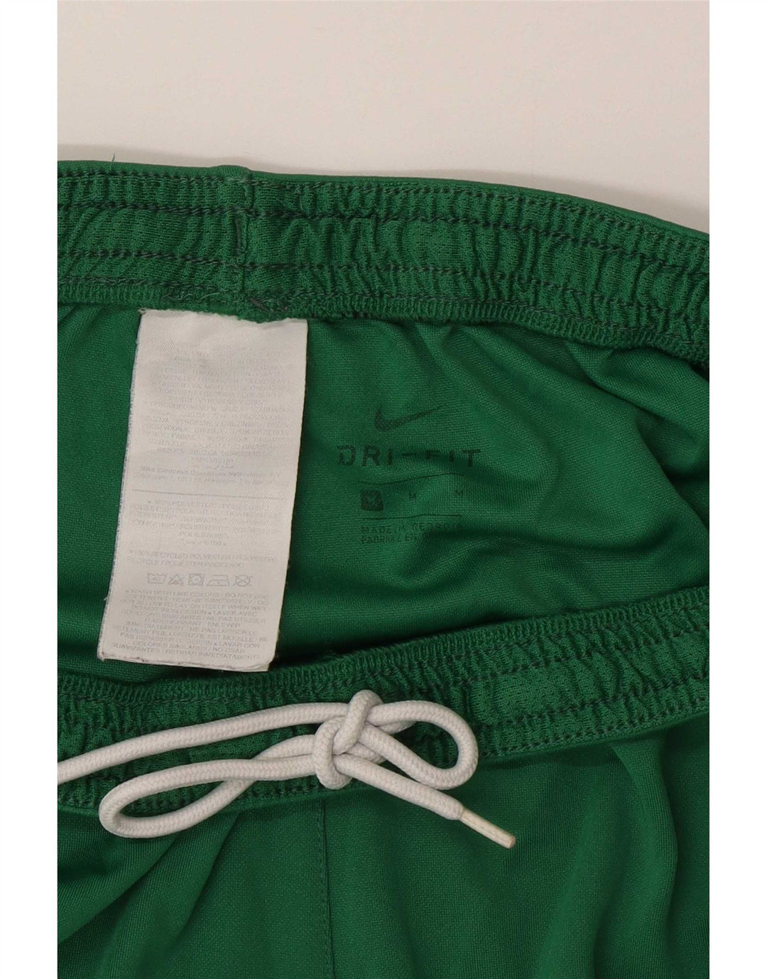 Pantaloncini sportivi Nike Dri Fit da uomo in poliestere verde medio
