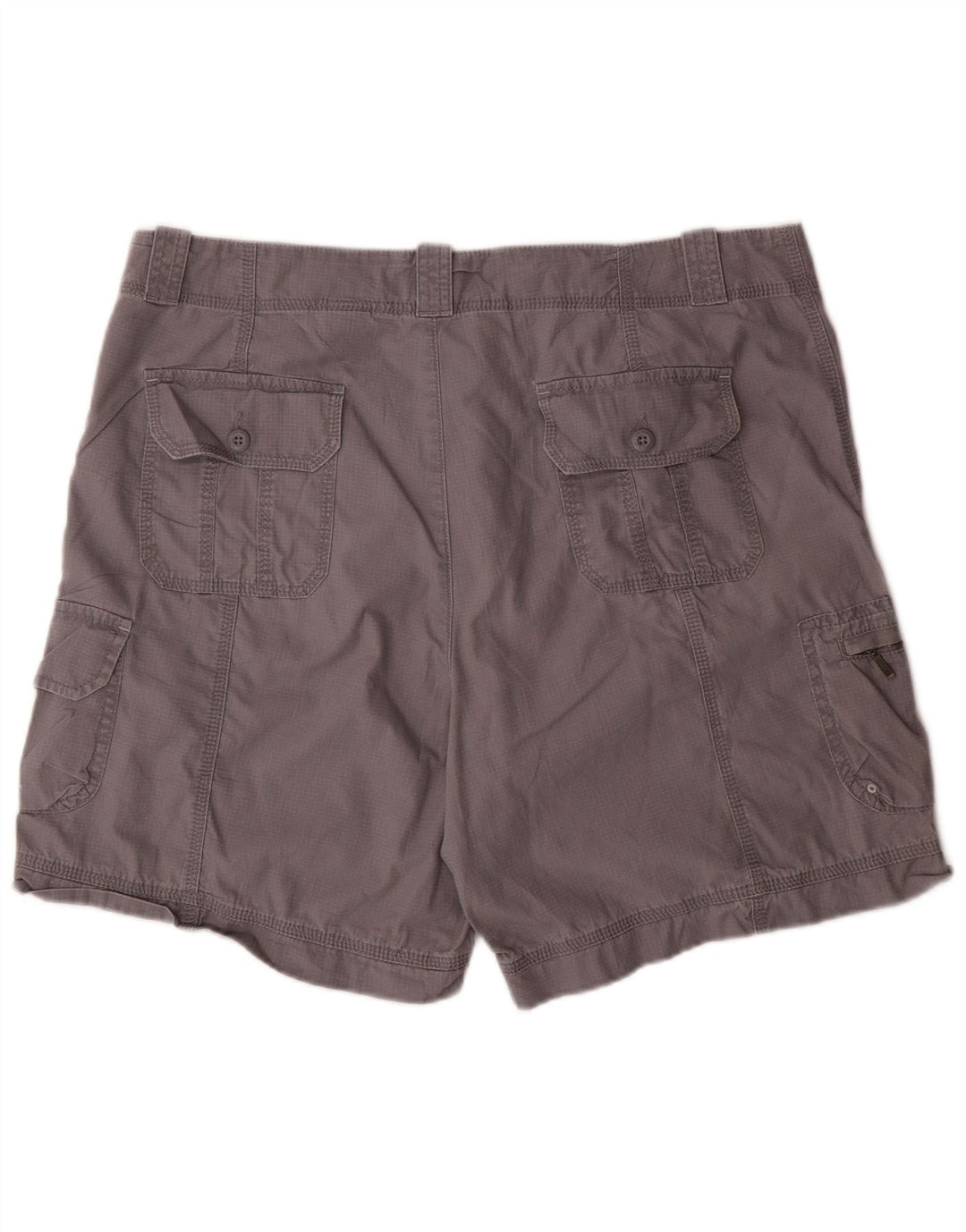 EDDIE BAUER Womens Cargo Shorts US 16 2XL W36 Grey Cotton
