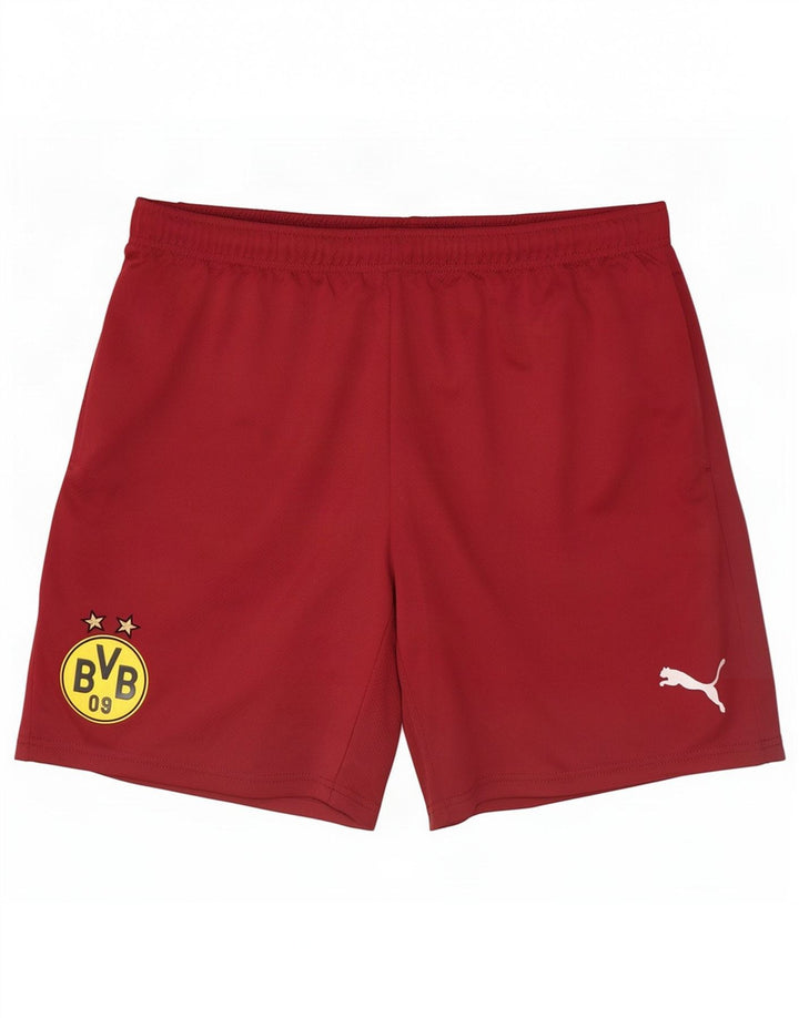 Puma Short de Sport BVB Dortmund Homme Bordeaux Large