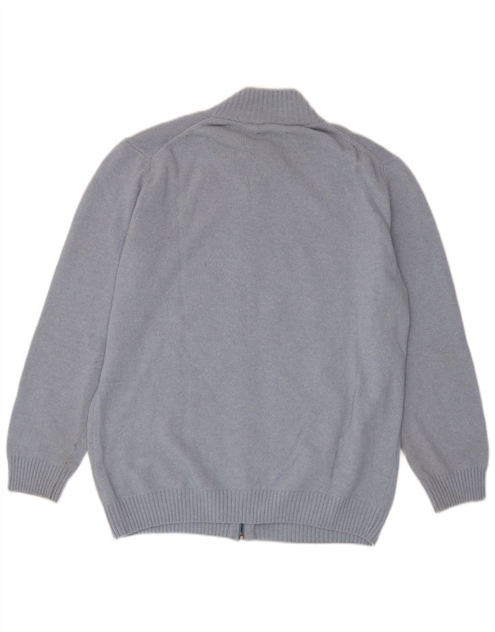 MARLBORO CLASSICS Herre cardigan sweater 2XL Blå Uld