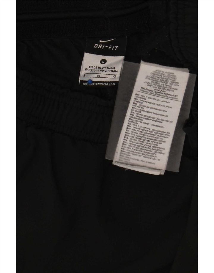 Nike Mens Dri Fit Sport Shorts Large Black Polyester