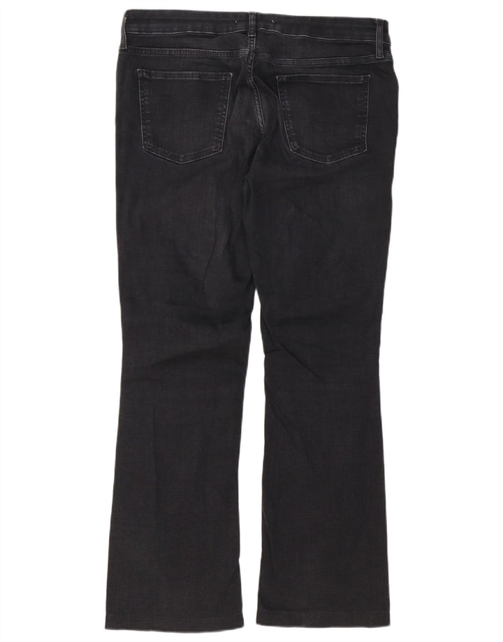 Женские джинсы Bootcut Zara EU 42, большие W32 L29, черные