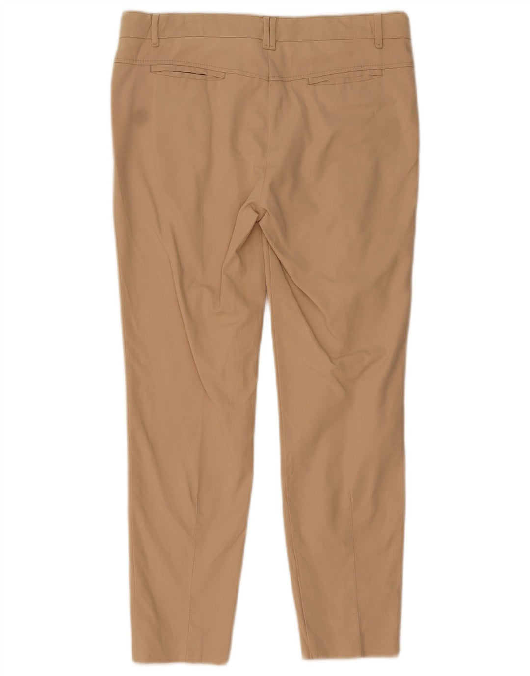 Zara Womens Slim Chino Trousers Medium W32 L26 Beige
