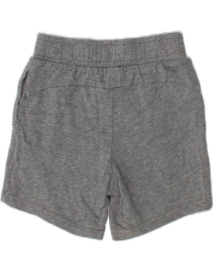 PUMA Boys Graphic Sport Shorts 5-6 Years Grey Vintage Puma and Second-Hand Puma from Messina Hembry 