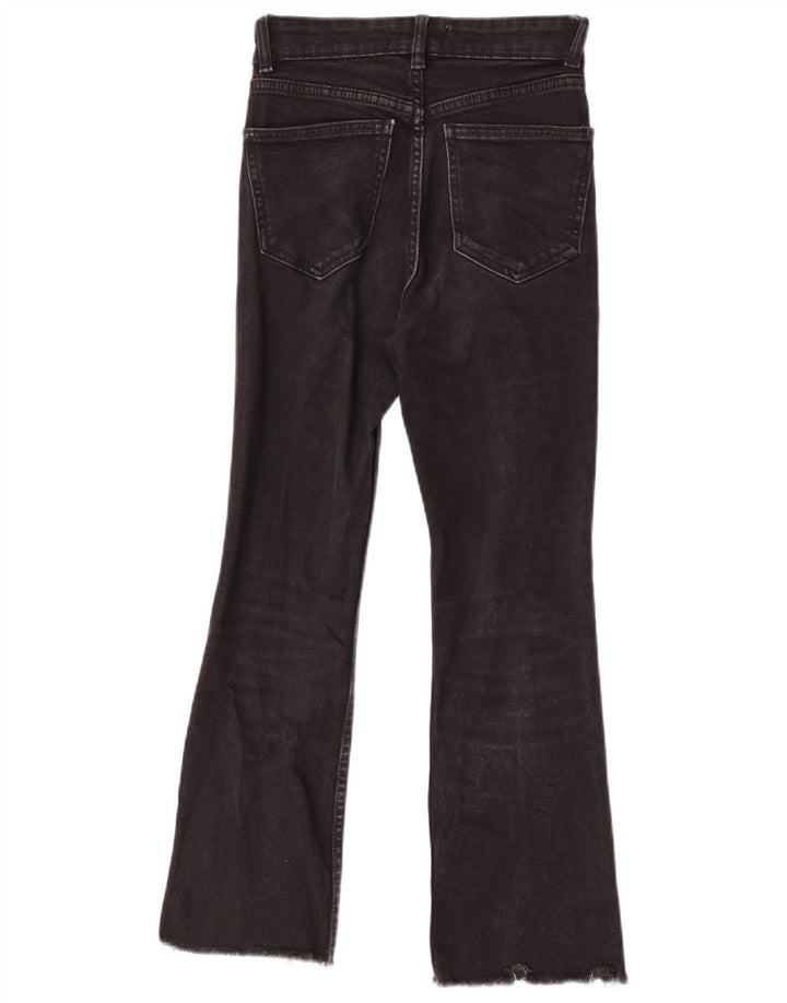 Zara Womens Bootcut Jeans EU 34 2XS W24 L25 Black