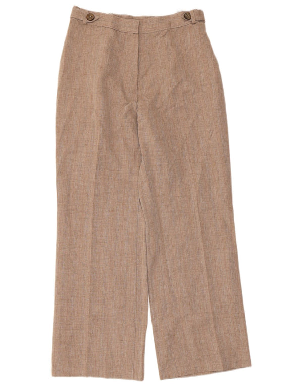 Marks & Spencer Lige fritidsbukser til kvinder UK 10 Small W28 L27 Beige