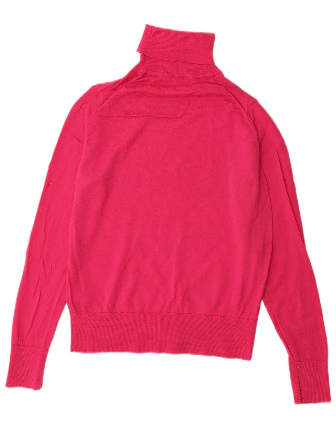 Maglione maglione a collo alto da donna Marks & Spencer UK 12 Rosa medio