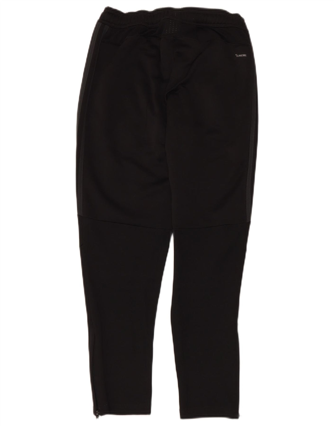 ADIDAS Boys Real Madrid Tracksuit Trousers 11-12 Years Black Polyester