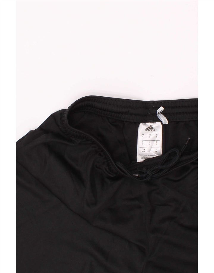 Adidas Boys Climalite Sport Shorts 9-10 Years Small Black Polyester