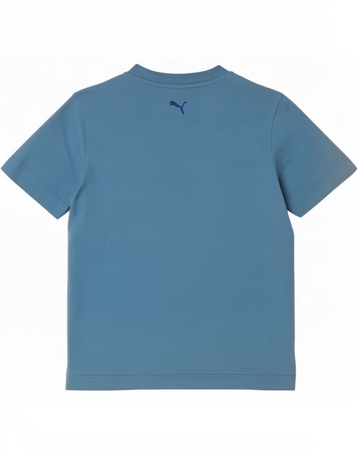 Puma T-shirt grafica da uomo Top Small Blu