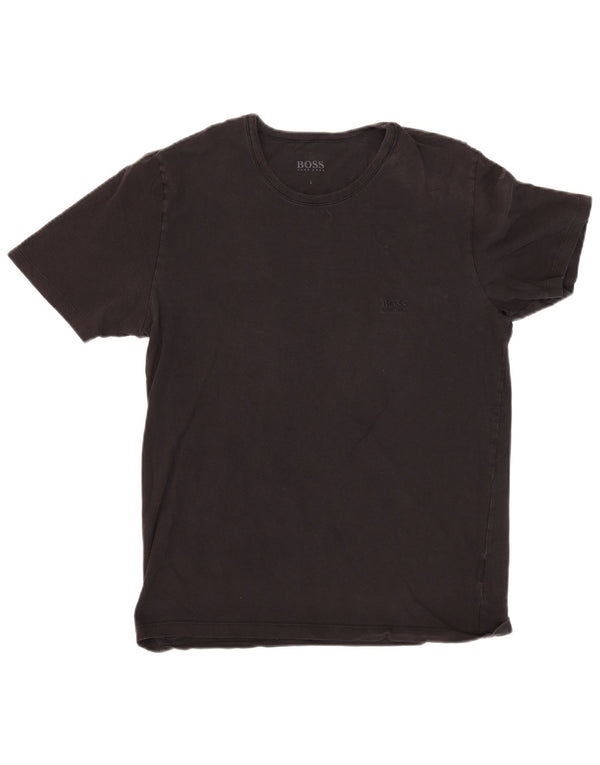 Hugo Boss Mens T-Shirt Top Large Black