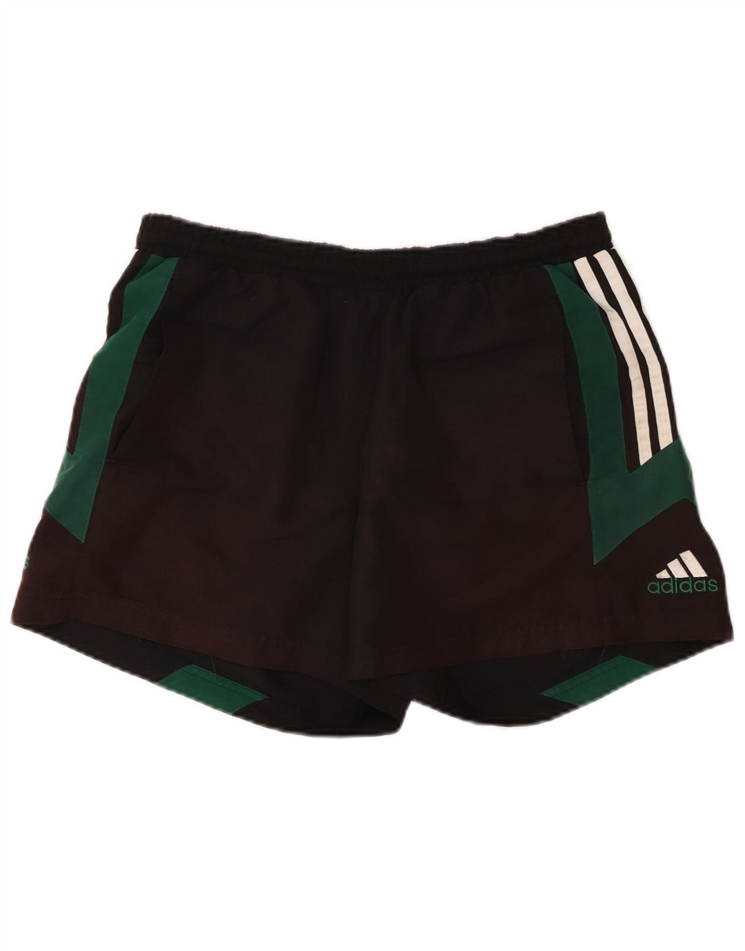 Ανδρικό αθλητικό σορτς Adidas, μεσαίο μαύρο χρώμα, πολυεστέρας