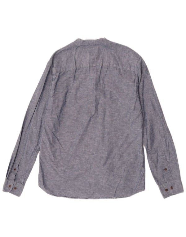Jack & Jones Chemise Pull Slim Premium Homme Petit Bleu Marine Moucheté