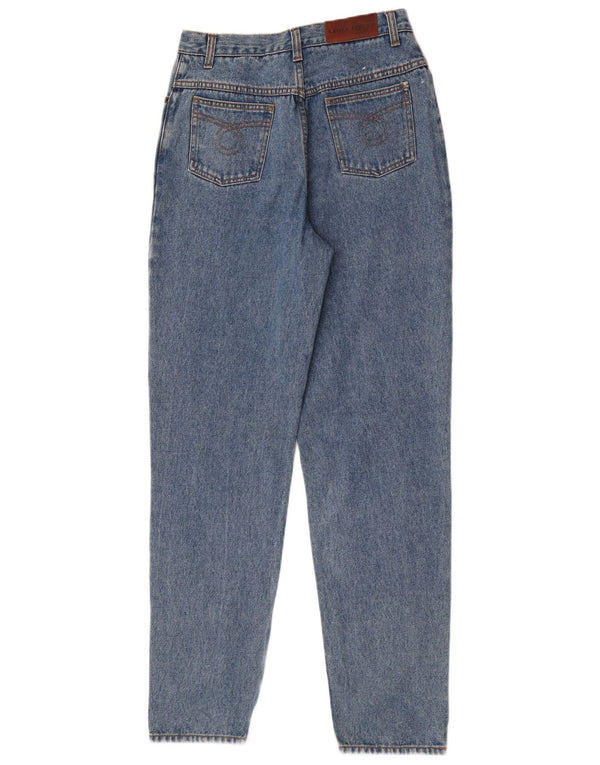 Laura Ashley Blugi conici cu talie înaltă pentru femei UK 12 Medium W28 L32 Blue