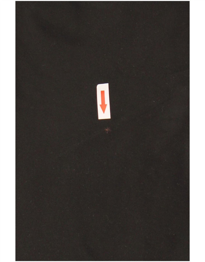 The North Face Womens Graphic Leggings UK 14 Medium Black Colourblock