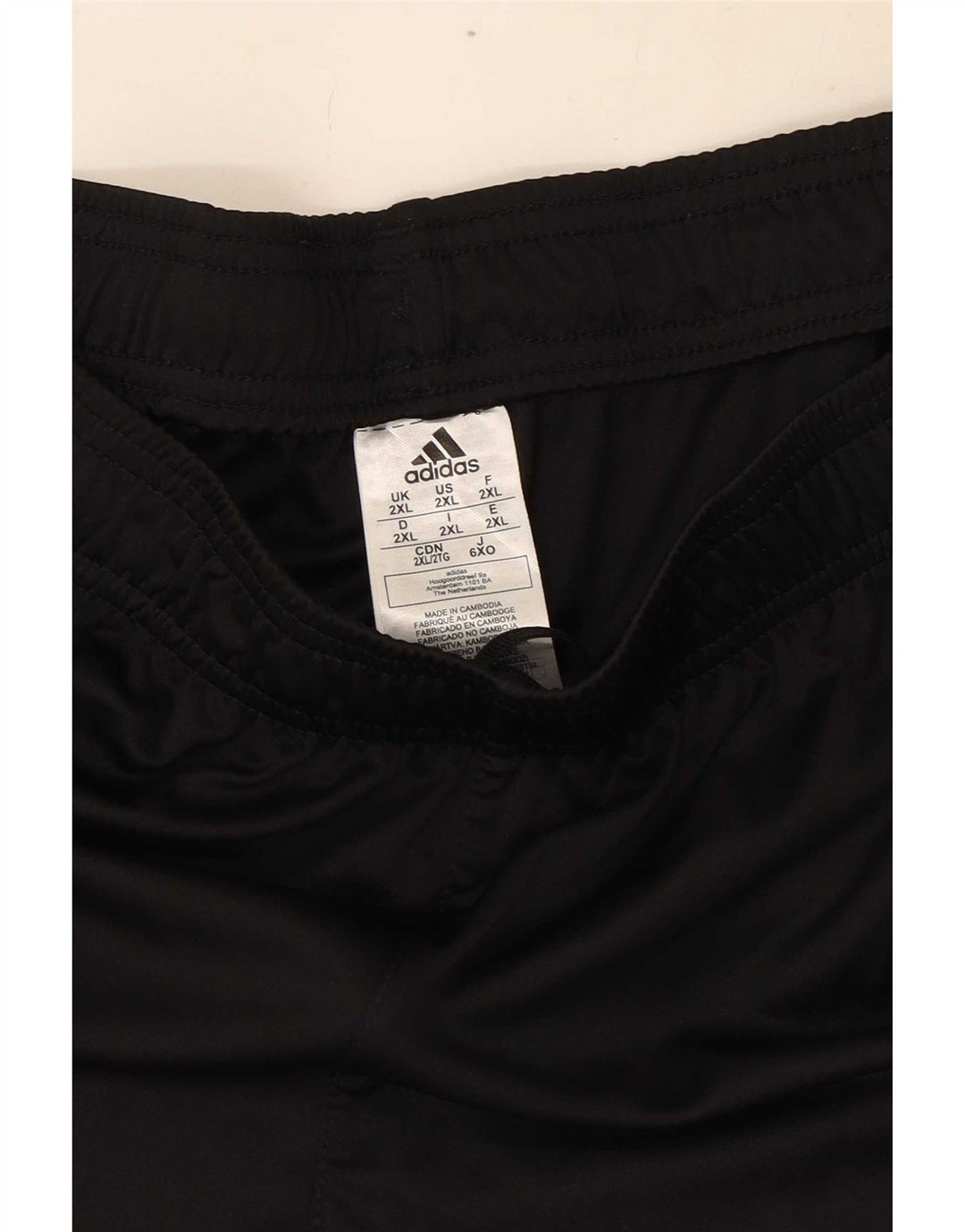 Adidas Aeroready Sportsshorts til mænd 2XL sort polyester