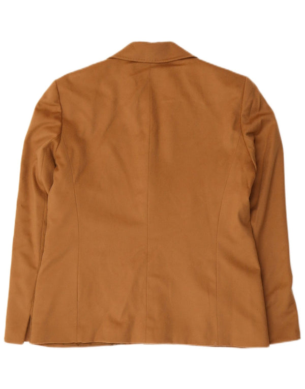 Giacca Blazer 3 Bottoni Donna Renato Balestra IT 46 Large Marrone Lana