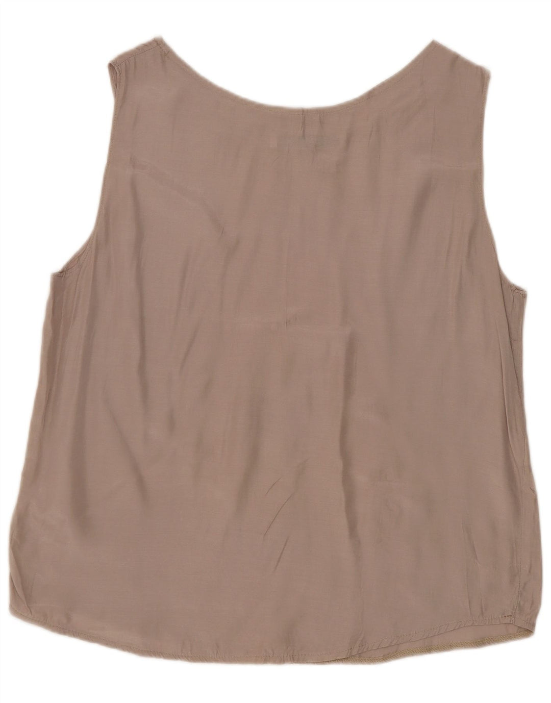 ACCORDO Womens Sleeveless Blouse Top UK 16 Large Grey